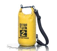 Dry Bag, Borsa Sacca Zaino Impermeabile Waterproof, chiusura a rotolo e tracolla