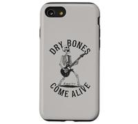 Dry Bones Come Alive Chitarrista Scheletro Christian Rocking Custodia per iPhone SE (2020) / 7 / 8