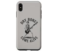 Dry Bones Come Alive Chitarrista Scheletro Christian Rocking Custodia per iPhone XS Max