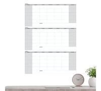 Dry Erase Calendar - 3-Month Reusable Wall Planner for Daily Scheduling, Large Whiteboard Organizer for Home, School, Office, Classroom, Door, Glass Wall, Study Room Supplies, 62.99x45.98 inches