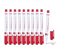 Dry Erase Marker - Fine Tip Erasable, Classroom Pen Set, Built In Eraser Stationery | Precision Drawing Tools, Whiteboard Calendar School Preschool Kindergarten Learning Supplies Smooth Ink Flow