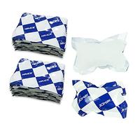 Dry Ice Pack for Shipping Frozen Food - Reusable Ice Packs for Cooler Lunch Box - Freezer Packs for Lunch Bag - Absorb Water Cold Pack, Keep Food Fresh and Beverage Cold, 4.7" x 3.3" 100pcs