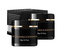 Dry Lip Scrub, esfoliante labbra secche - risolve i 5 problemi principali delle labbra: cuticole, morte, secchezza, rughe delle labbra e ottusità, cura intensiva delle labbra per la notte (2 pezzi, 20