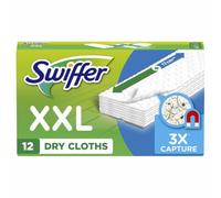 72pz Swiffer Panni di Ricambio per scopa catturapolvere Dry XXLFormato MAXI