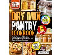 Dry Mix Pantry Cookbook: Healthy Homemade Blends for Everyday Meals, Baking, Snacks, and Flavorful Kitchen Essentials