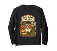 Dry Time Ready Mele Erbe Dispensa Maglia a Manica
