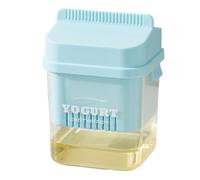 Dry Yogurt Strainers, Large Capacity Cheese Yogurt Maker with Lid, Buttermilk Straining Filters, Multipurpose Buttermilks Filter Efficient Kitchen Strainer for Home Use, 5,12 x 4,53 x 6,61 pollici