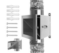 Dryer Lint Trap Box - Metal Filter Attachment, Heavy-Duty Catcher