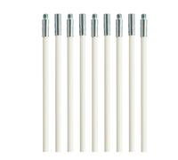 Dryer Vent Cleaner Kit: Dryer Vent Cleaning Rods as Accessories Only Rods Not Including Brush Head Extends To Your Require Size (10)