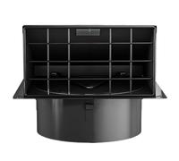 Dryer Vent Cover Outside, Exhaust Shield, Stainless Steel with Removable Mesh 5.4x3.78in, Non-Return Flap, Rubber Cushioned for Range Hood Kitchen & Bathroom Use, Lint Buildup Prevention
