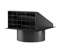 Dryer Vent, Exhaust Cover, 5.4x3.78 inches, Air Shield, Removable Mesh, Non Return Flap, Stainless Steel Material, Rubber Cushion, Outdoor Wall Installation, for Bathroom Range Hood Use