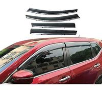 DRYFAL Deflettori d'Aria Antiturbo per Nissan Qashqai J11 2016-2021, Deflettori Aria Auto Deflettore Pioggia Antivento Paravento Antipioggia Frangivento