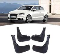 DRYFAL Set Completo paraspruzzi Auto per Audi A1 2010-2015, Anteriore Posteriore Parafango Fender Pneumatico Accessori Protezione