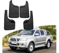 DRYFAL Set Completo paraspruzzi Auto per Toyota Hilux/Vigo 4WD 2006-2011 2012 2013 2014, Anteriore Posteriore Parafango Fender Pneumatico Accessori Protezione