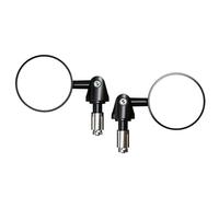 DRYIUBVF 2 Pezzi 1 Paio di Specchietti Retrovisori per Manubrio Moto da 16 Mm Universali Rotondi da 7/8" specchietti per Moto