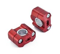 DRYIUBVF Compatibile con CRF300L per CRF250L 22mm 28mm Adattatore Riser Manubrio off Road Kit Barre Riser Manubrio Moto Riser Manubrio Moto(Red)