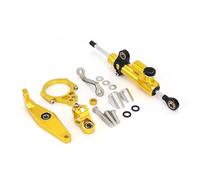 DRYIUBVF Compatibile con MT-09 SP2021 2022 2023 Staffa del Kit di Montaggio Stabilizzatore Ammortizzatore di Sterzo CNC Sterzo Stabilizzatore(No.4)