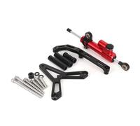 DRYIUBVF Compatibile con Yamaha per Tracer 9 GT per Tracer9 2021 2022 2023 Kit Staffa Stabilizzatrice Ammortizzatore Sterzo Moto Accessori Universale Sterzo Stabilizzatore(Red)