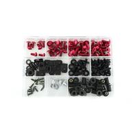 DRYIUBVF K Compatibile con ST1300 2002 2003 2004 2005 2006 2007 2008 2009 2010 2011 2012 2013 Kit Bulloni Carenatura Moto Viti Parabrezza Bulloni Carrozzeria(Red)