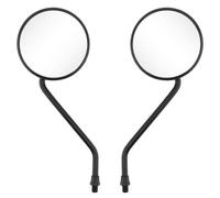 DRYIUBVF Universale Moto Modificato 2 Pezzi 8/10 Mm Specchietto Retrovisore Rotondo Moto Specchietti Retrovisori Manubrio Specchietti Retrovisori estremità Manubrio specchietti per Moto