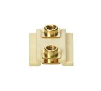Drylin® N Slitta guida iglidur® J NW-02-17 / H = 6 mm/A = 9,6 mm/C = 20