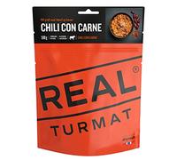 Drytech - Cibo norvegese liofilizzato per escursioni, 5216 "chilli con carne", 582 kcal / 142 g (500 g pronto), pasto pronto