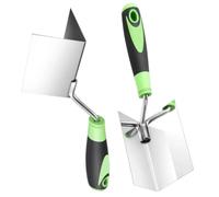 Drywall Corner Trowel - Heavy Duty Joint Compound Spatula | Precision Inside Outside Angle Finishing Tool for Bathroom Apartment Buildings Home Office Interior Doors Cabinets