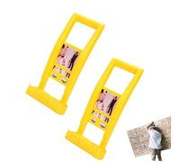 Drywall handler, drywall lifter, panel and tile handling tools, plywood handling tools, labor-saving plywood lifting tools(2Yellow)