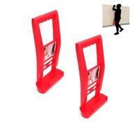 Drywall handler, drywall lifter, panel and tile handling tools, plywood handling tools, labor-saving plywood lifting tools(2 red)