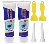 Drywall Repair Kit, Wall Repair Patch with Scraper, Wall Mending Agent,Dry Wall Patch Plaster Wall Repair,for Wall Hole Fill Quick Repair Crack (2pcs)
