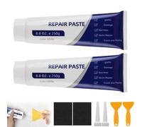 Drywall Repair Kit with Scraper and Sandpaper,Walls Mending Agent for Holes,Cracks,Small Damage,Quick Drying Crack Repair Paste,Efficient Walls Patch Paste for DIY Home Fix,Quick Easy(2 pcs)