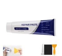 Drywall Repair Kit with Scraper and Sandpaper,Walls Mending Agent for Holes,Cracks,Small Damage,Quick Drying Crack Repair Paste,Efficient Walls Patch Paste for DIY Home Fix,Quick Easy(1 pcs)