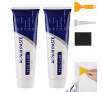 Drywalls Repair Kit with Scraper,Walls Mending Agent,White Spackle Repair Paste,Quick Drying repair Paste,Quick Easy for Walls Holes,Cracks,Scratches,Scratches Home DIY Use (2pcs)