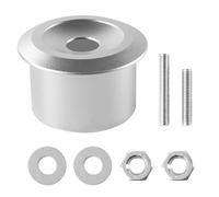 DRZHEAM Super potente magnete in terre rare, magnete forte di 25000 Gs, Argento per uso commerciale, Il pacchetto include un set di viti di fissaggio