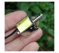 DS-0520S Corsa 9mm DC 12V Push Pull Tipo passante Magnete a barra Solenoide a telaio aperto Elettromagnete domestico Motor Drivers