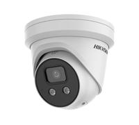 Hikvision 12.7i CMOS H.2650.003 lux F1.4 AGC ON25fps30fps2688x1520 2304x1296 1920x1080VCA functions 3DC12VPoE micro SD Builtin micspeaker AudioAlar