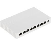 Hikvision switch 8 port gigabit unmanaged desktop switch 8 gigabit rj45 ports, desktop plastic switc