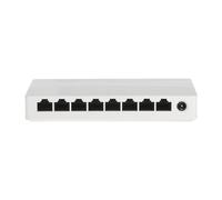 Hikvision switch 8 port gigabit unmanaged desktop switch 8 gigabit rj45 ports, desktop plastic switc