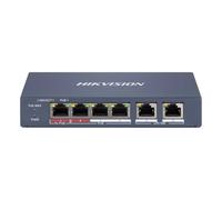 Hikvision Switch Smart DS-3E1106HP-EI 100M 6 porte Fast Ethernet PoE+ Gestito IP40