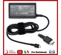 65W USB-C slim AC adapter for - HP laptops and tablets - Warranty: 3M