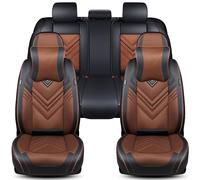 DS Automobiles DS 4 - Coprisedili compatibili a partire dal 2021, colore: Nero/Marrone FSL2