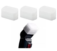 DS. DISTINCTIVE STYLE Confezione da 3 diffusori flash per diffusori di luce Speedlight Softbox compatibile con Godox V1 TT600 V850II V860II TT685 Yongnuo YN560III 568EX 568EXII 565EX Canon 580EXII