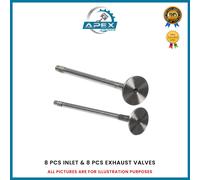 DS (DS7) Crossback 1.5 Diesel Ingresso E Scarico Valvole X16 - Yhz (DV5RC)