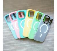 DS&DV Custodia per iPhone 17 Pro Max, confezione da 6 pezzi, con anello magnetico, 6 colori assortiti + scatola cieca in regalo + custodia, custodia protettiva in TPE ultra morbida (colori A per