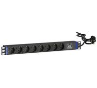 DS-IT 19" Steckdosenleiste - 8-fach - Surge Protection Device (DS-8PDU-SPD)