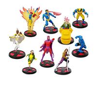 DS Set 9 Personaggi PVC X-Men Marvel WOVERINE Rogue Tempesta... Disney Store