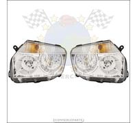 DS10001 Kit 2X Faro Proiettore Dx+Sx per Dacia 2010/05>2013/09