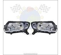 DS10287 Kit 2X Faro Proiettore Dx+Sx per Dacia 2012/11>2016/12 Dacia 2013/01>20
