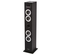 DS120CD Multimedia Speaker Tower - Lettore CD - 60W - Bluetooth, USB, Radio FM - Display LED - Nero - Nouvo