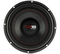 DS18 1 SUBWOOFER SELECT SLC-10S SLC10S da 25,00 cm 250 mm 10" 220 watt rms e 440 watt max svc single voice coil 4 ohm sub ottimo per cassa cofano bagagliaio auto, 1 pezzo